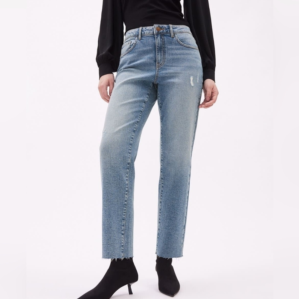 RW&CO | High-rise, Straight Leg Jeans